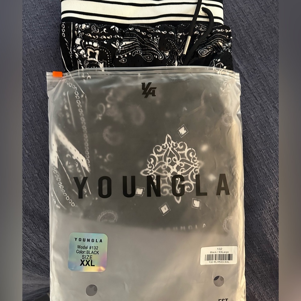 NWT YoungLA Bandana Shorts